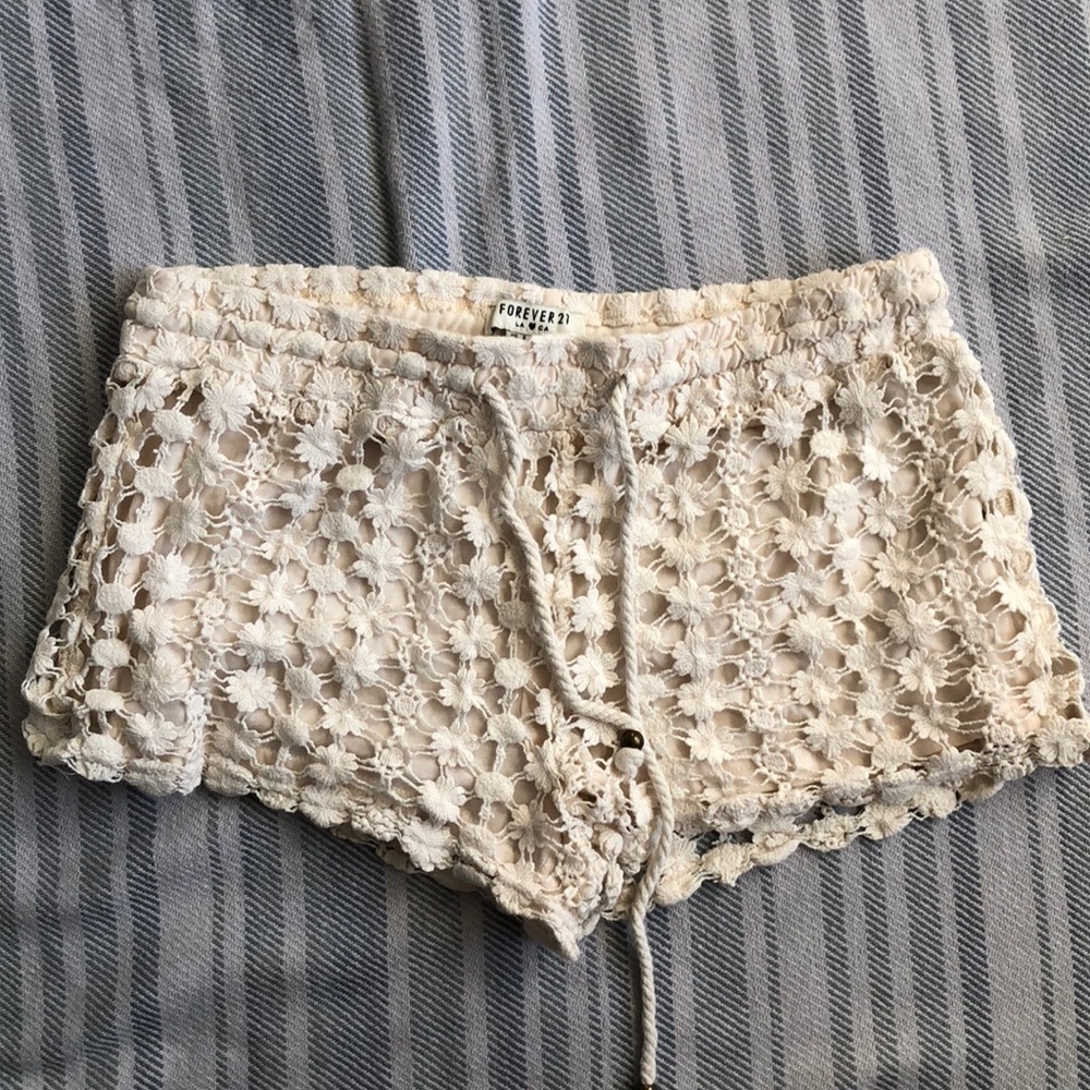 Lace shorts